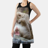 Tablier Macque Monkey, Profiter de la bonne vie (Insitu)