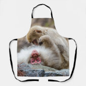 Tablier Macque Monkey, Profiter de la bonne vie (Recto)