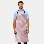 Tablier Macro de baies congelées - cerises douces, closeup (Porté)