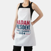 Tablier Madame la Présidente Kamala Harris 2024 Vote Democ (Insitu)