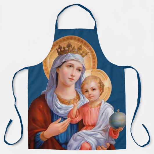 Tablier Madone et Enfant (Recto)