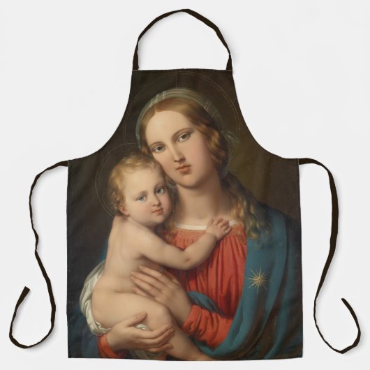 Tablier Madone et Enfant (Recto)