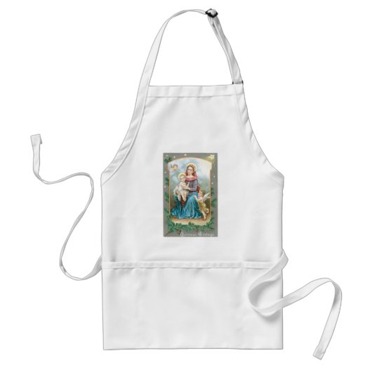 Tablier Madonna avec Christ Child (Devant)