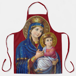 Tablier Madonna et l'enfant