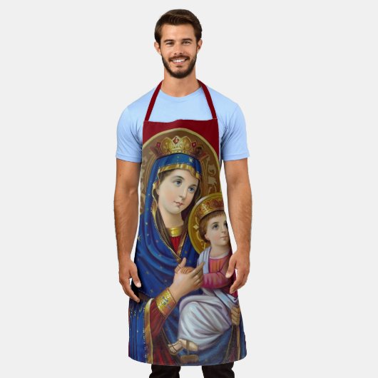 Tablier Madonna et l'enfant (Porté)