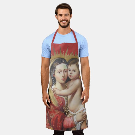 Tablier Madonna et l'enfant (Porté)