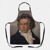Tablier Maestro Ludwig Beethoven Compositeur de musique sy (Recto)