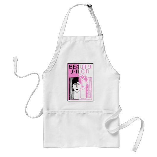 Tablier Magasin de beauté Hot Pink Deco (Devant)