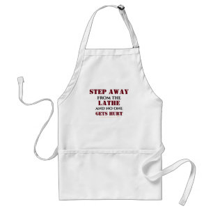 Tablier Magasinez Apron pour Woodturner Machinist Drôle A