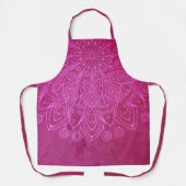 Tablier Magenta Mandala Zen Rustic Corps Esprit Esprit (Recto)