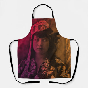 Tablier Maghreb coloré juif tunisien Djerba Girl Apron