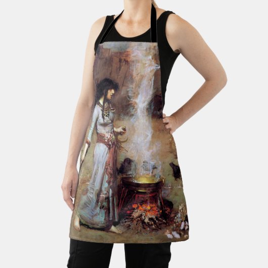 Tablier Magic Circle John William Waterhouse (Insitu)