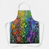 Tablier Magic Rainbow Party (Recto)