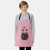 Tablier Magical Butterflies from a cauldron (Porté)