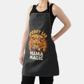 Tablier Magie de maman Labrador Halloween (Insitu)