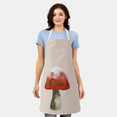 Tablier Magie de Toadstool de champignon rouge (Porté)