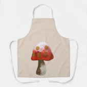 Tablier Magie de Toadstool de champignon rouge (Recto)