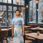 Tablier magie d'hiver +ajouter le logo