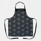 Tablier Magnifique motif de dinde de Thanksgiving (Recto)