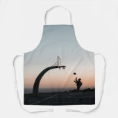 Tablier Magnifique panier de basket (Recto)