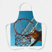 Tablier Magnifique panier de basket (Recto)