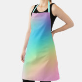 Tablier Magnifique Pastel Prismatique Gradient Arc-En-Ciel (Insitu)
