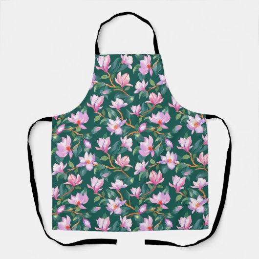 Tablier Magnolia en floraison (Recto)
