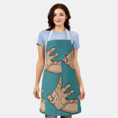 Tablier Main tendue de perspective (Porté)