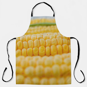 Tablier Maïs de maïs sur les grains de maïs de porc