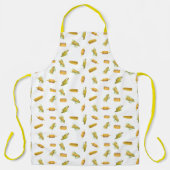 Tablier Maïs sur le Motif Cob (Recto)