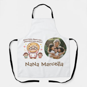 Tablier Maison de Nana Chère Règles de Nana Photo de Grand