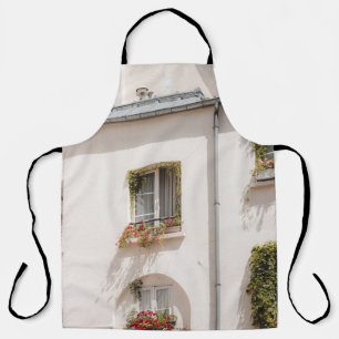 TABLIER MAISON EN BÉTON BLANC ET BROWN