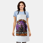 Tablier Maison hantée de Halloween la plus effrayante Sorc (Porté)