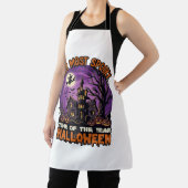 Tablier Maison hantée de Halloween la plus effrayante Sorc (Insitu)