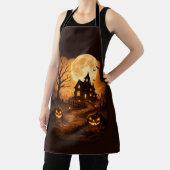Tablier Maison hantée épouvantable Halloween  (Insitu)