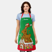 Tablier Maison Scooby et Gingerbread (Porté)