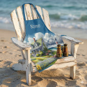 Tablier Maisonnette avec vue sur le phare