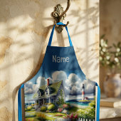 Tablier Maisonnette avec vue sur le phare