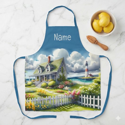 Tablier Maisonnette avec vue sur le phare