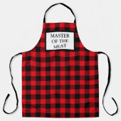 Tablier Maître Du Buffalo De Viande Plaid (Recto)