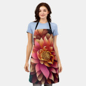 Tablier Maître Gardener Dahlia Apron (Porté)