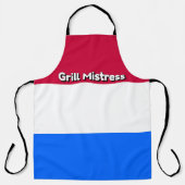 Tablier Maîtresse de grill (Recto)