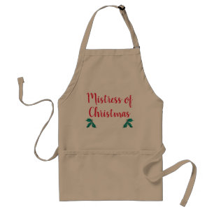 Tablier Maîtresse de Noël Holly Apron