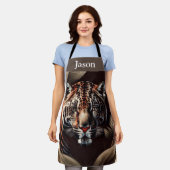 Tablier Majestic Jaguar - Roi De La Jungle (Porté)