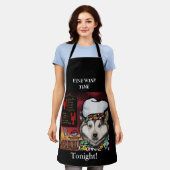 Tablier Malamute d'Alaska             (Porté)