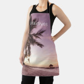 Tablier Maldives Ocean Indian Beach Sunset Island Souvenir (Insitu)