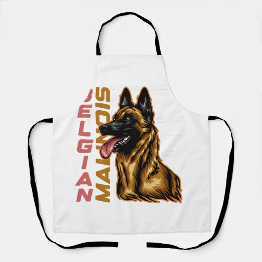 Tablier Malinois belge (Recto)