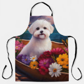 Tablier Maltais à la pagaie : une aventure Pittoresque (Recto)