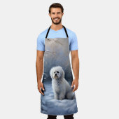 Tablier Maltais Laisser Neige Noël (Porté)