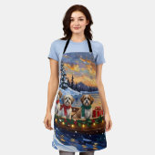 Tablier Malti Tzu Christmas Boat Holiday (Porté)